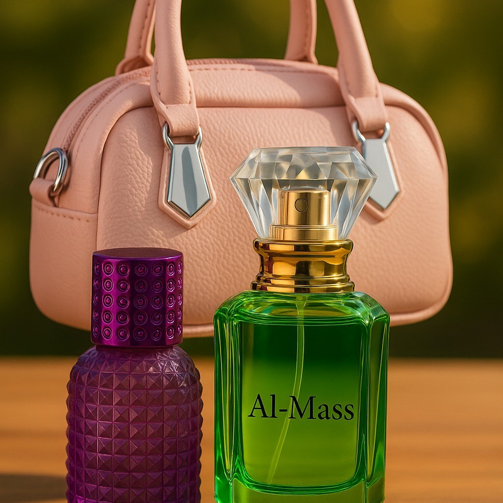 MUSKAN'S PINK HAND BAG & PERFUME COMBO - HD01162LB