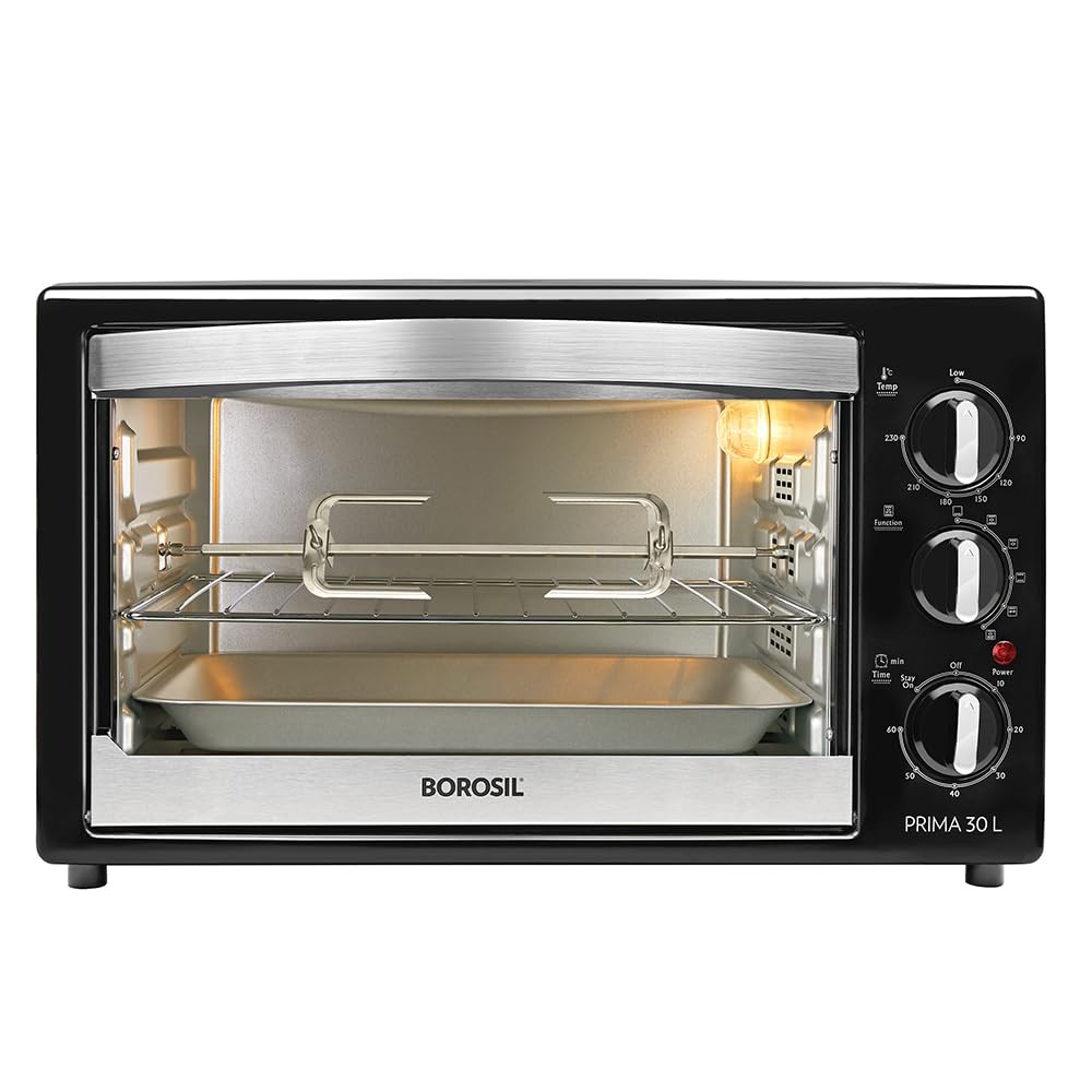 PRIMA 30L OVEN TOASTER GRILLER (AM-BOTG30CRS13-BM)